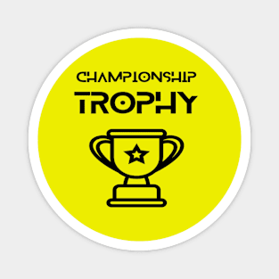 Sports - championship trophy Magnet